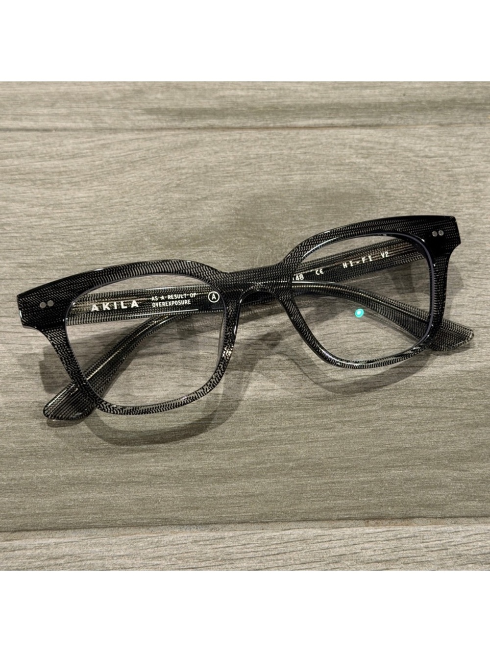 Akila Hi-Fi 2.0 Black Blue Light Eyeglasses